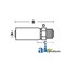A & I Products (HC-MF) Male Seal Lok - Rigid - Straight (w/ O-Ring) 4" x3" x1" A-MF-08-10 - alternate 2